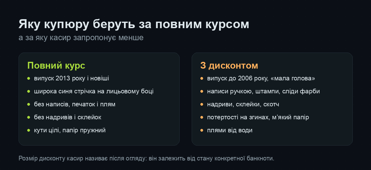 Порівняння: повний курс і дисконт